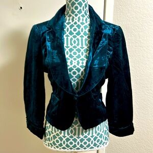 Crush Velvet jacket